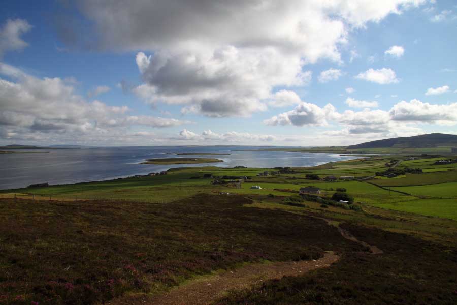 Wide Firth from Cuween Hill Cairn