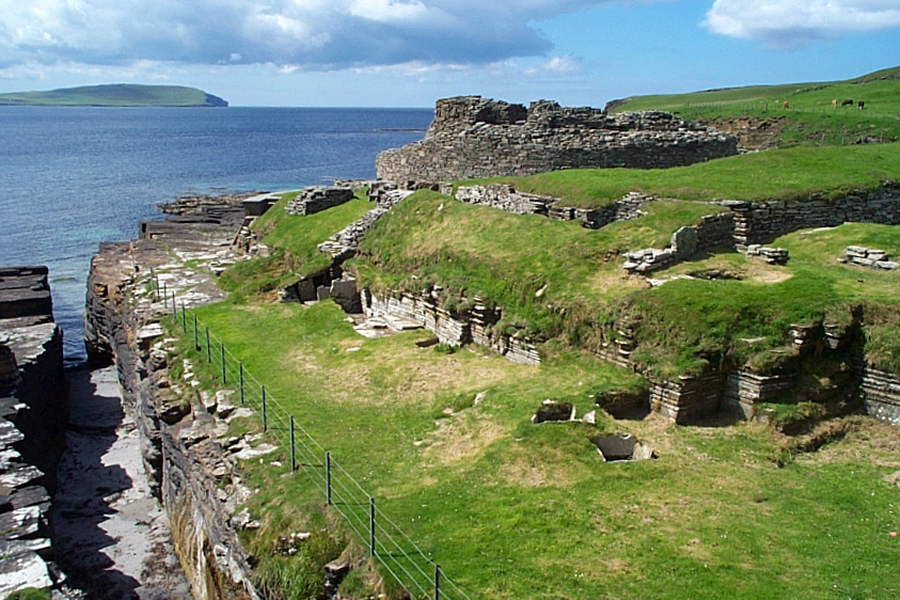 Midhowe Broch, Rousay